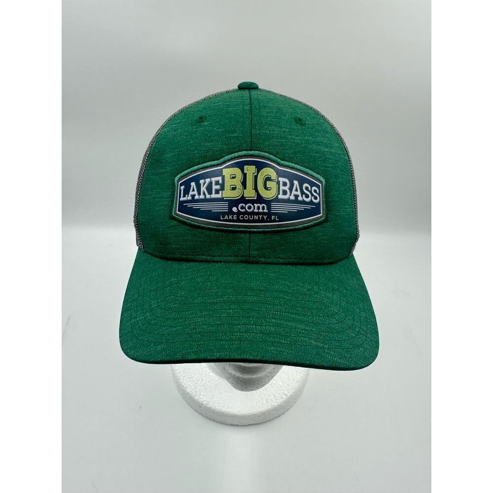 Lake Big Bass Florida Trucker Hat Cap - Adjustable Snapback - Mesh Back - Picture 1 of 5